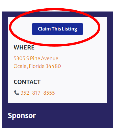 claim listing SS